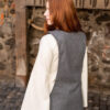 Wool Surcot Albrun Grey
