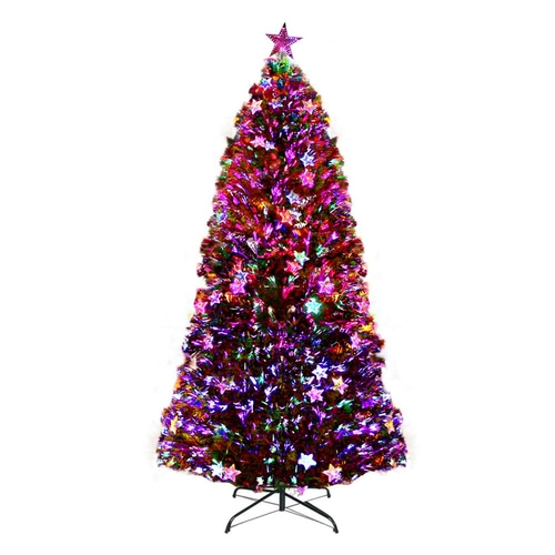 Jingle Jollys 1.8M 6FT LED Christmas Tree Xmas Optic Fiber Multi