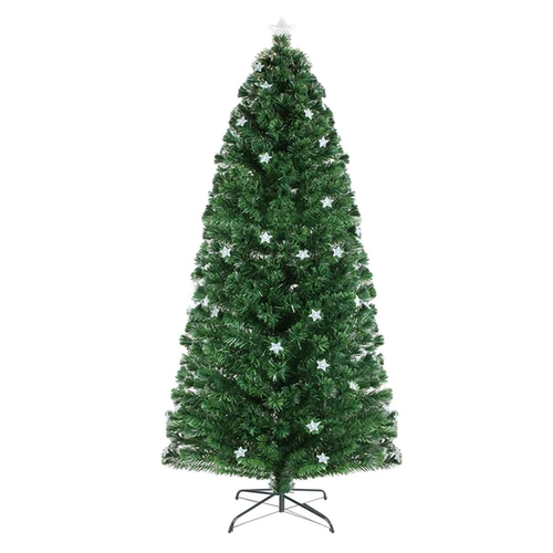 Jingle Jollys 1.8M 6FT LED Christmas Tree Xmas Optic Fiber Multi